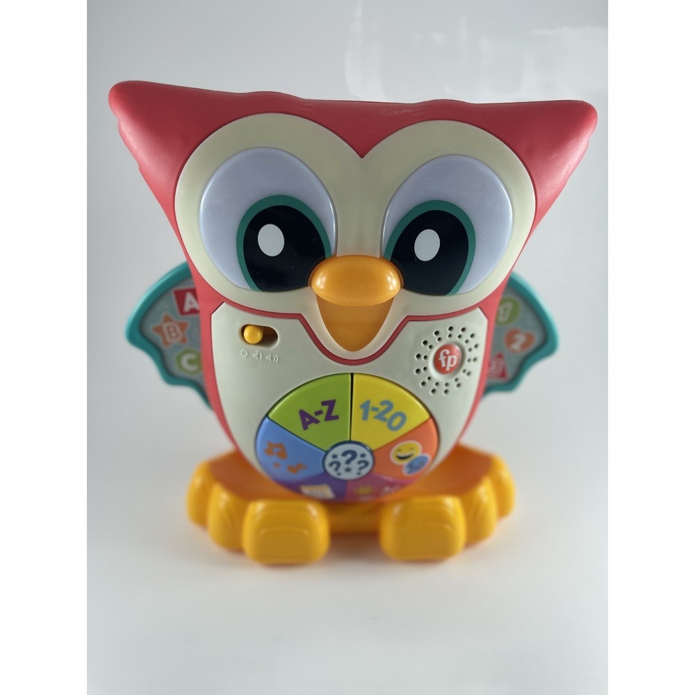 Fisher Price Linkimals Light Up & Learn OWL Interactive Musical Learning Toy